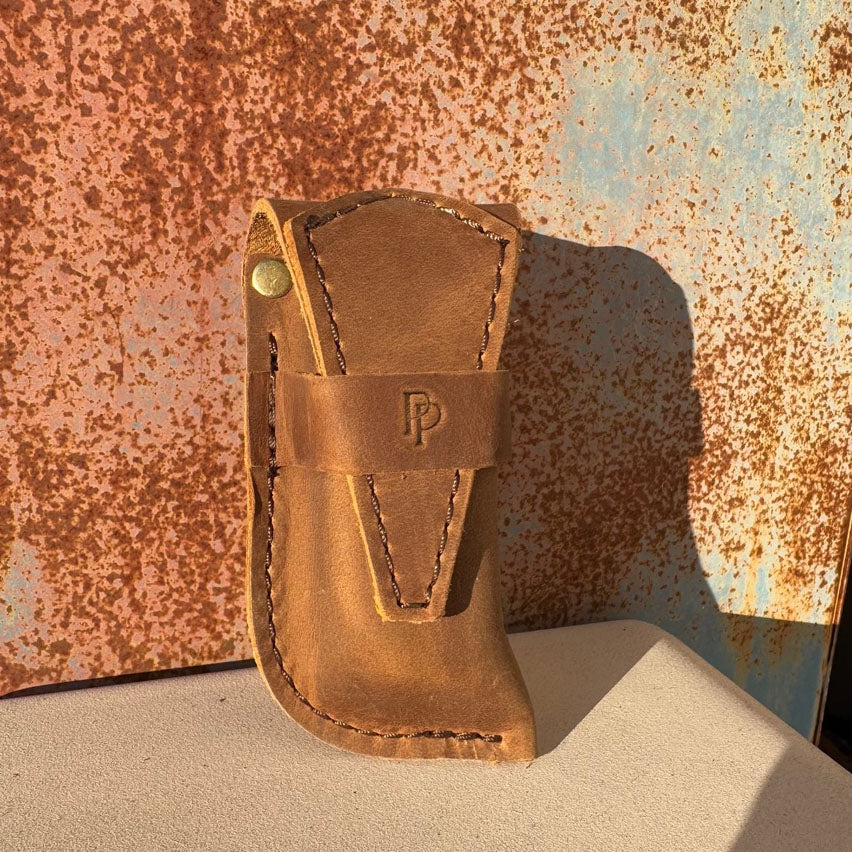 Hand-Crafted Leather Pipe Pouch