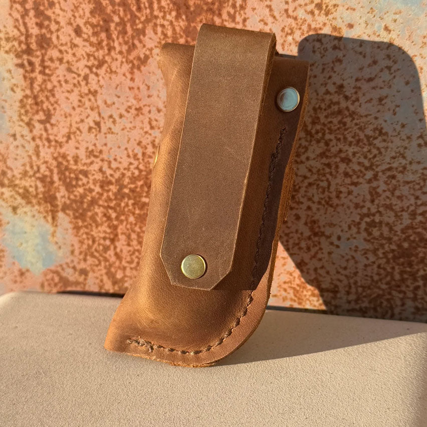 Hand-Crafted Leather Pipe Pouch